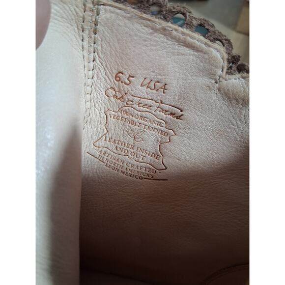 Bed-Stu Oak Tree Farms Bady Women's 6.5 Hand Crafted Leather Steampunk Boots - Picture 11 of 13